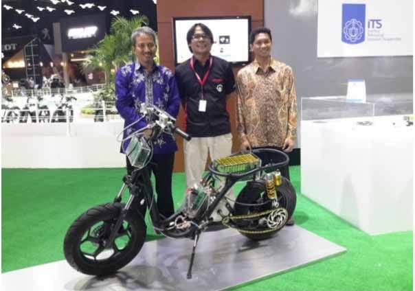 ITS Produksi Sepeda Motor Listrik Canggih