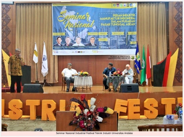 Teknik Industri Unand Menyelengarakan Seminar Nasional Tentang Peran Industri Manufaktur Dalam Menghadapi MEA