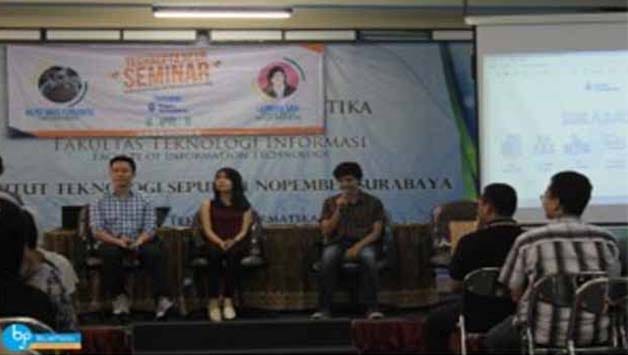 Seminar Technopreneurship 2016 Di Aula Teknik Informatika ITS