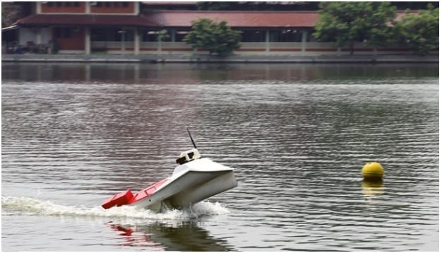 Tim Autonomous Marine Vehicle (AMV) UI Mengikuti Kompetisi Robot Kapal di Amerika Serikat
